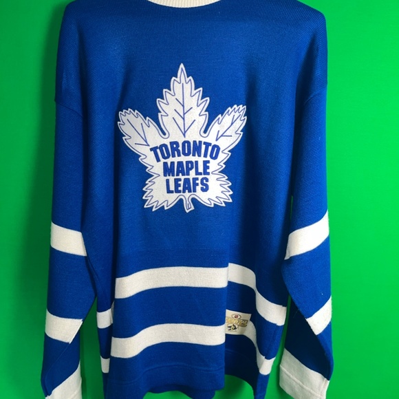 Vintage Toronto Maple Leaf Sweater!!!!!!!! ONE OF A KIND! - Picture 6 of 14